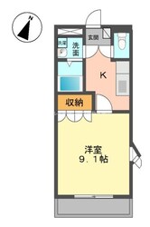 エーデルワイスの物件間取画像